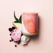 Handcrafted Ceramic Candles - Hacienda - Sweet Rose & Dewberry